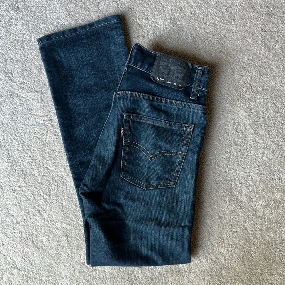 Boys Levi’s blue jeans